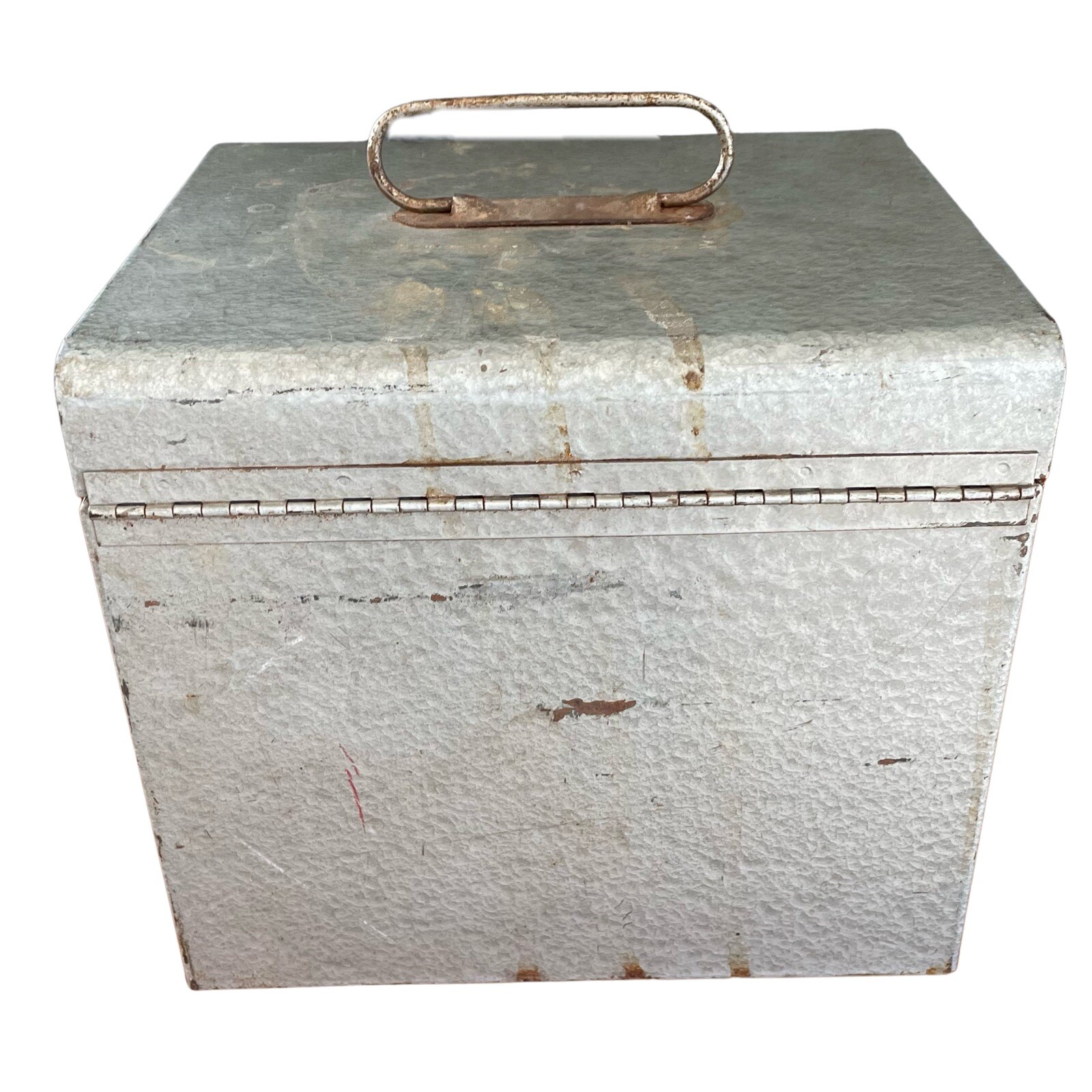 Heavily Rusted Vintage Metal 12 slot 8mm Film Box