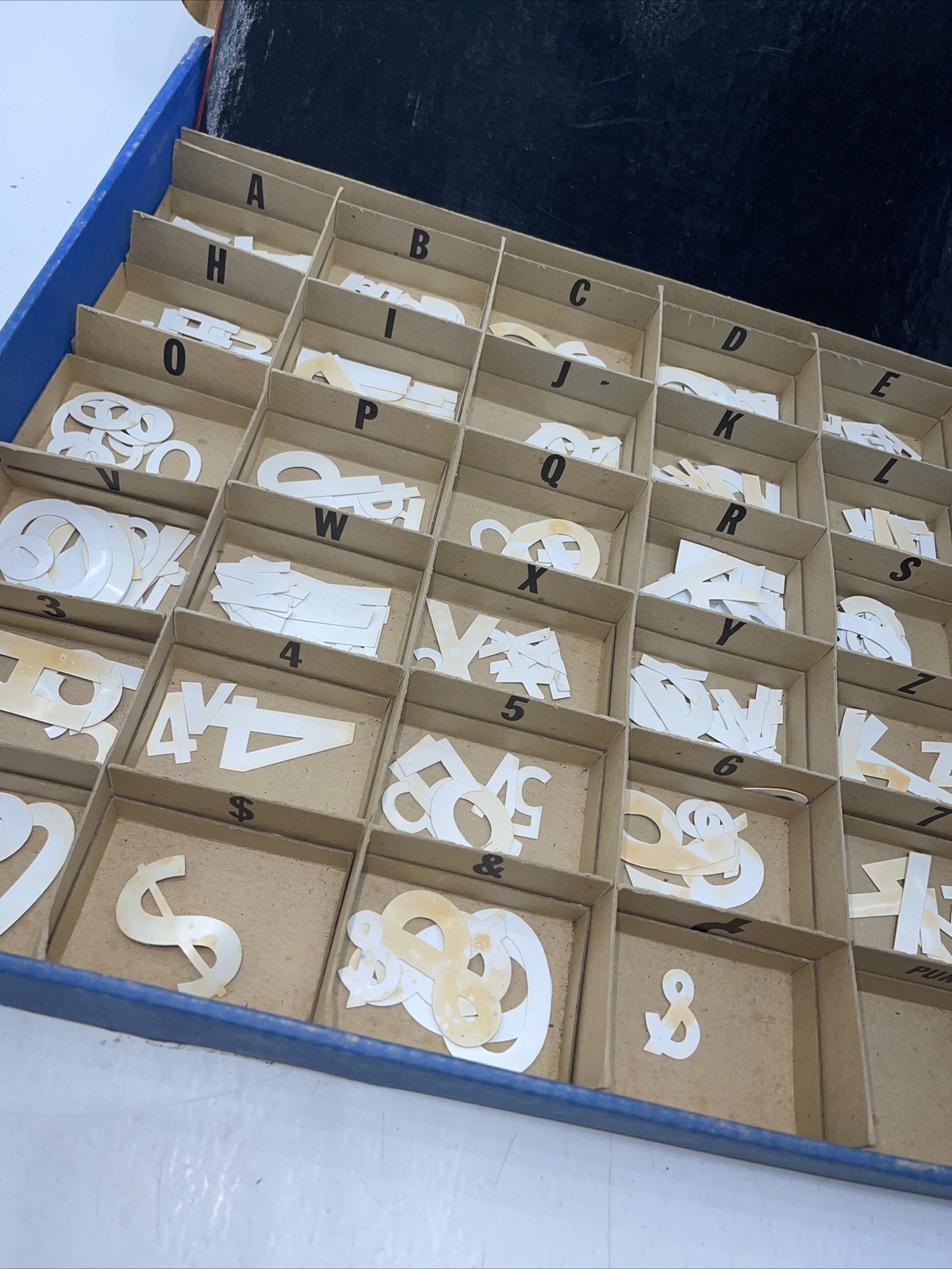 Vintage Home Movie Title Board 1950 Magic Master Letter Set