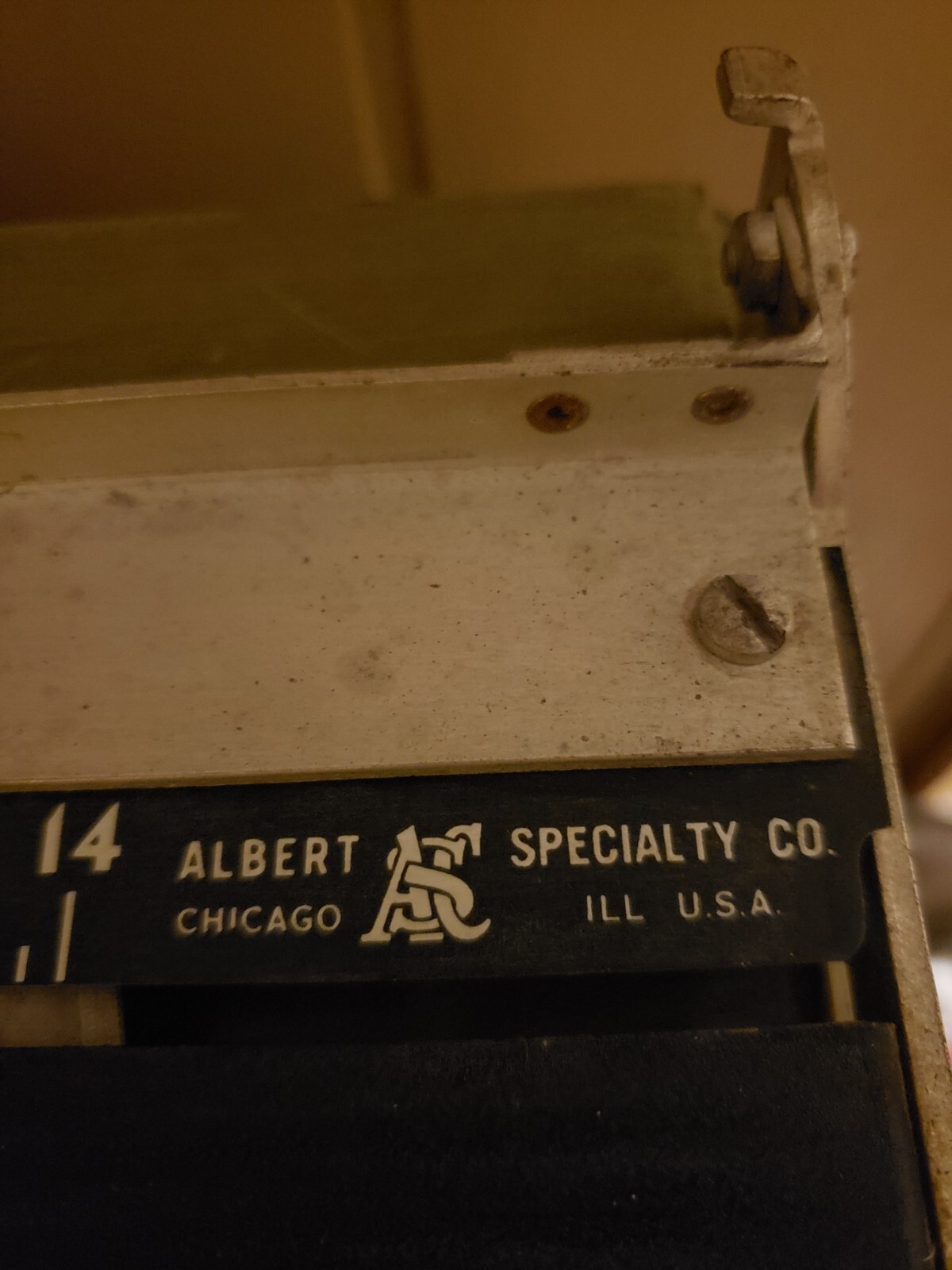 VINTAGE ALBERT SPECIALTY CO~PHOTOGRAPY, 11″X14″, ENLARGING EASEL~DARKROOM.