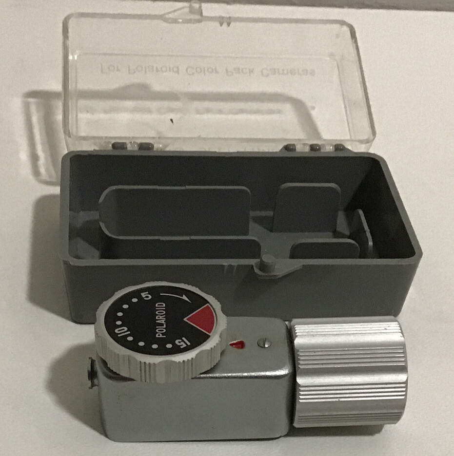 Vintage -WORKING – Made in Japan Polaroid Self-Timer #192 in Original Case