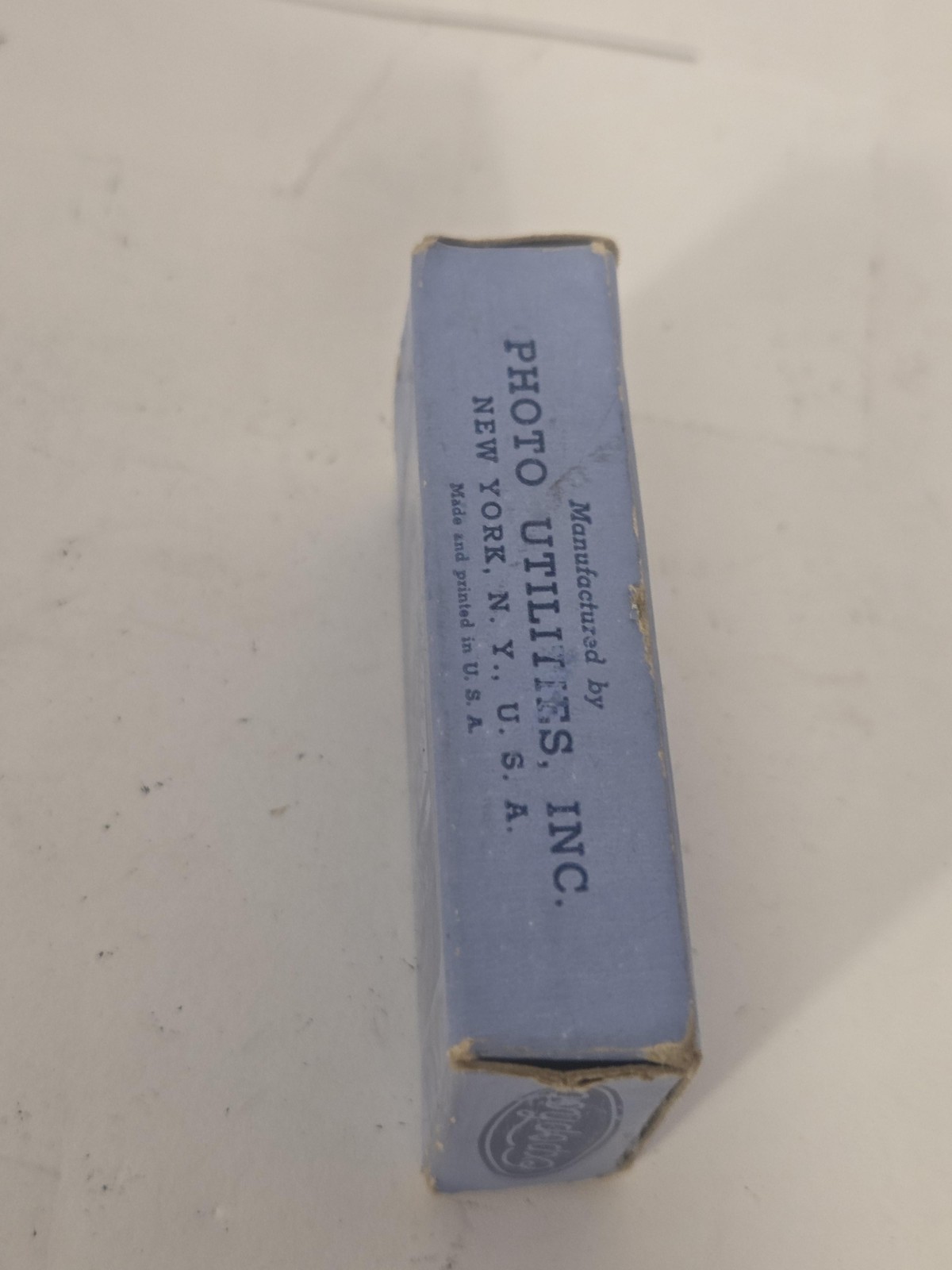 Vintage Expophot Photo Exposure Calculator Camera Box Made In USA Blue