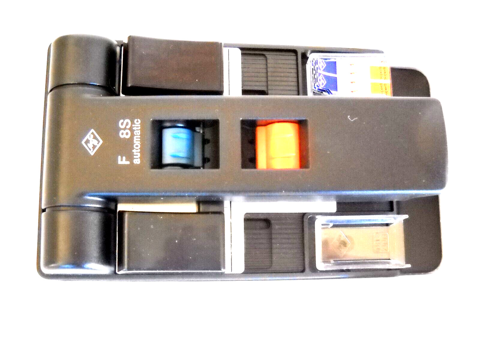 **AGFA GEVAERT SUPER 8 CINE FILM SPLICER IN ORIGINAL BOX, IN GOOD CONDITION**