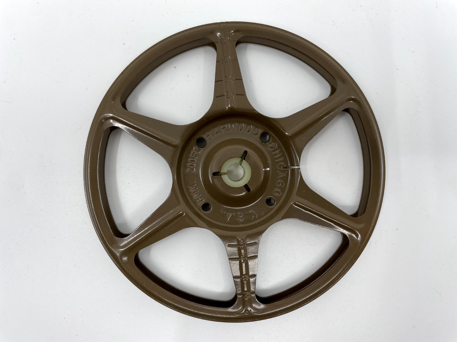 lot of 8x metal & plastic regular 8mm film spools film can take up reels