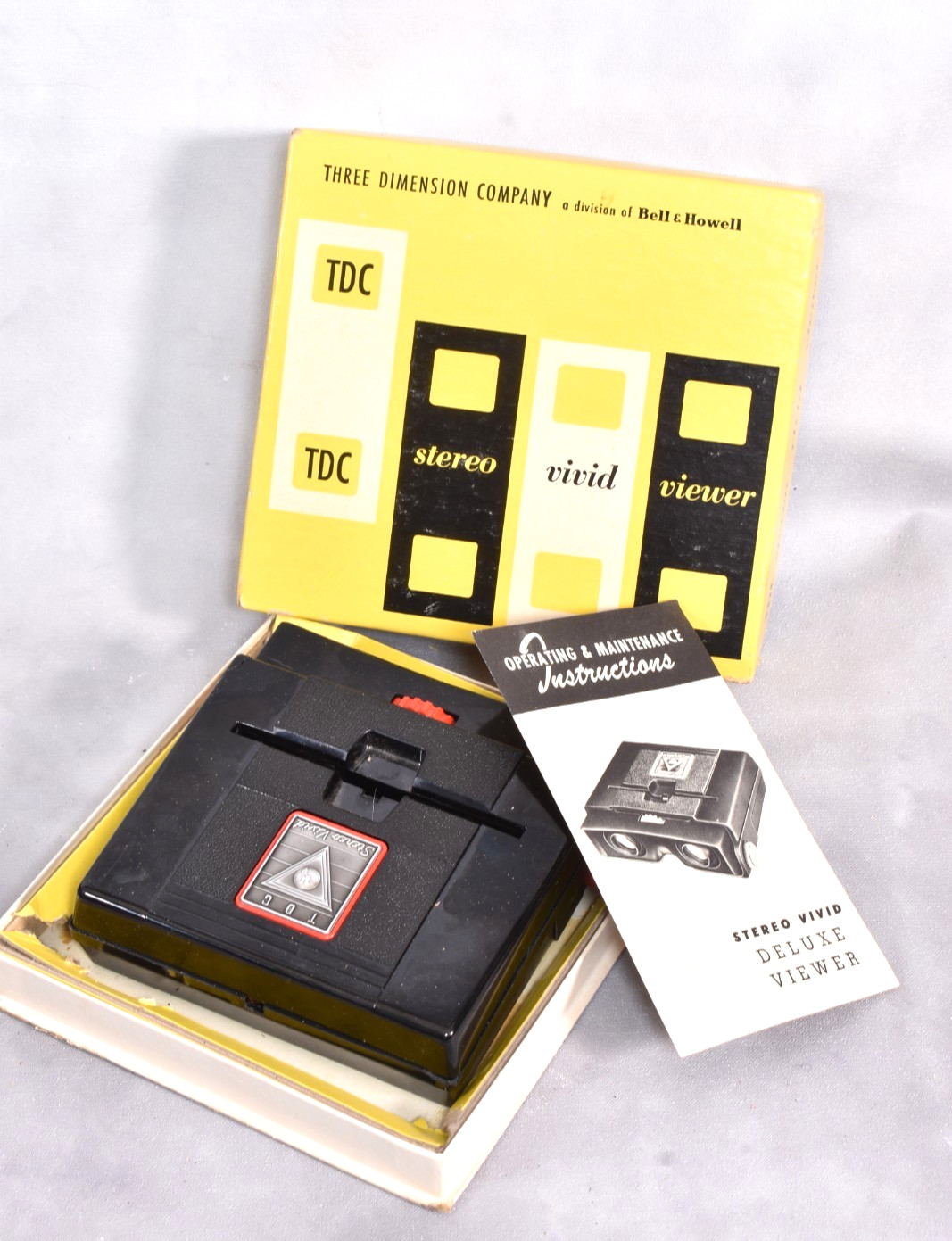 TDC Stereo Viewer w/Box & Instructions Ex Condition