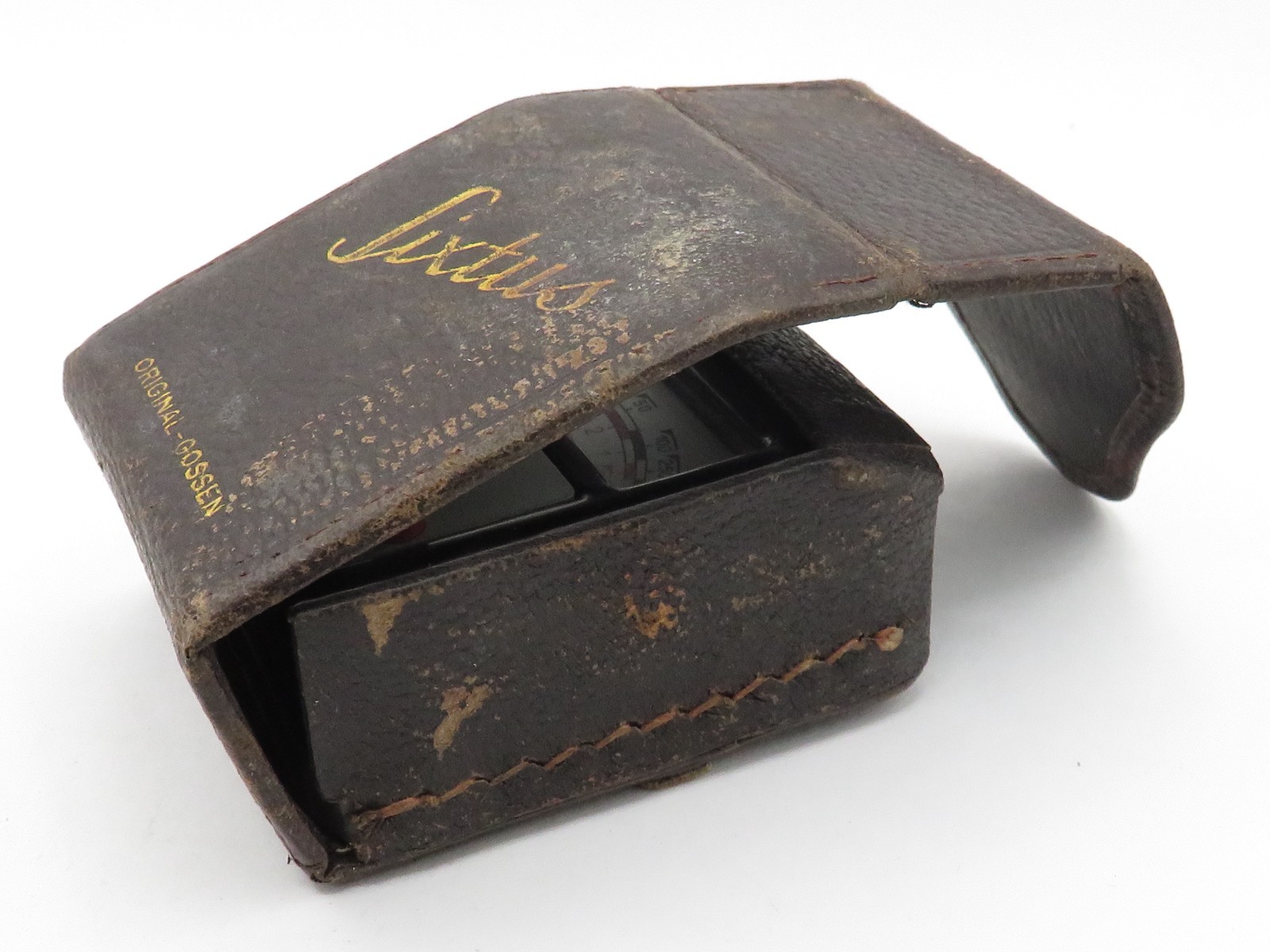 VINTAGE LIXTUS BROWN BAKELITE LIGHT METER ORIGINAL GOSSEN**