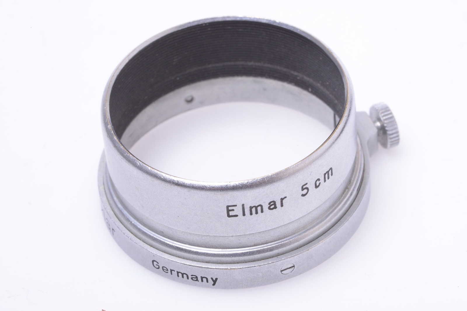 ✅ LEICA M HOOD, SUN SHADE SCREW MOUNT 50MM ELMAR 3.5 ‘FISON’