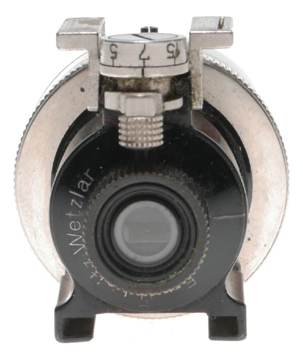 Leitz Viewfinder Universal Nickle black VIDOM camera Leica 2nd type