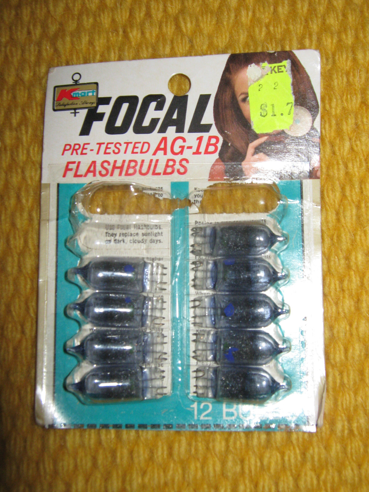K-Mart/Focal AG-1B Flash Bulbs – 21 Bulbs