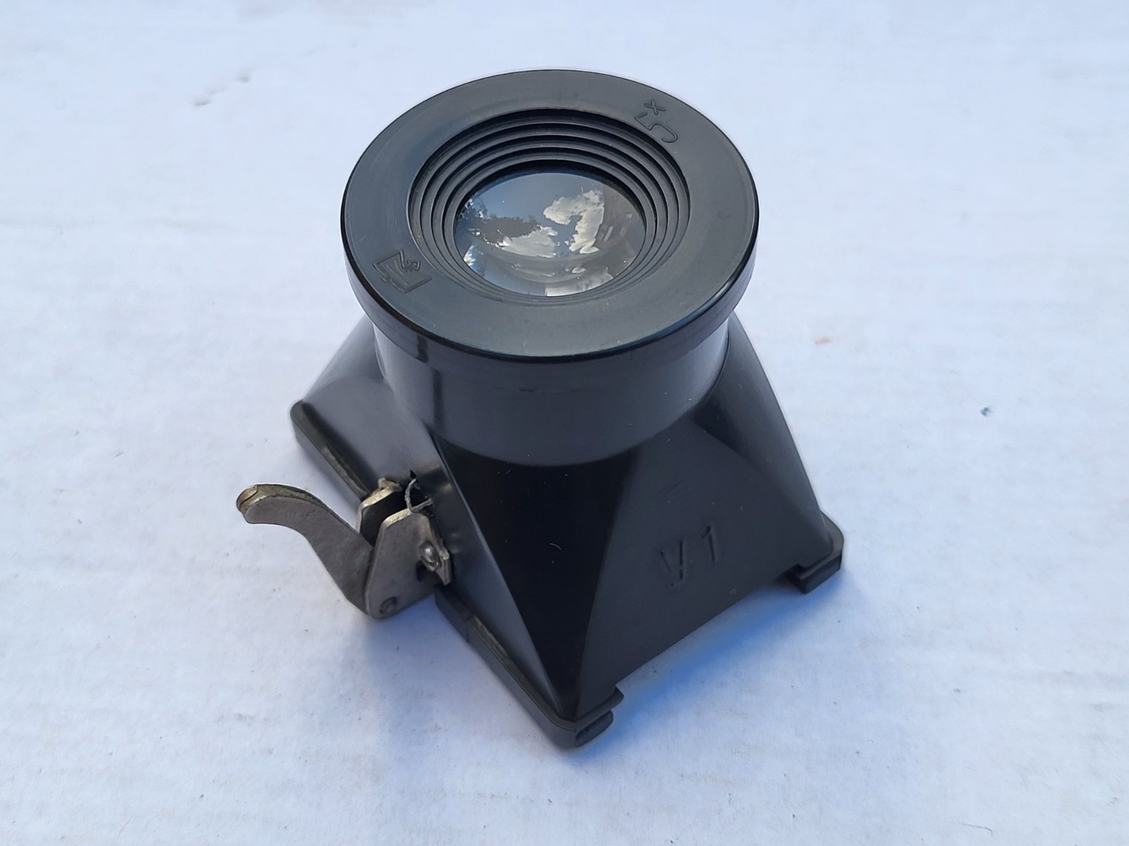 Vintage Magnifier for viewing L-5x film frames Made in USSR