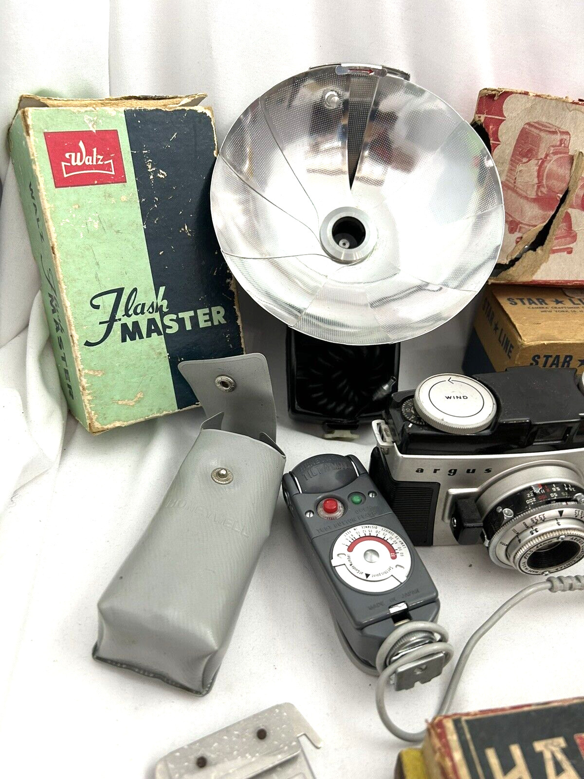 VINTAGE CAMERA ACCESSORIES FROM ESTATE SALE- SEE DETAILS AND PHOTOS