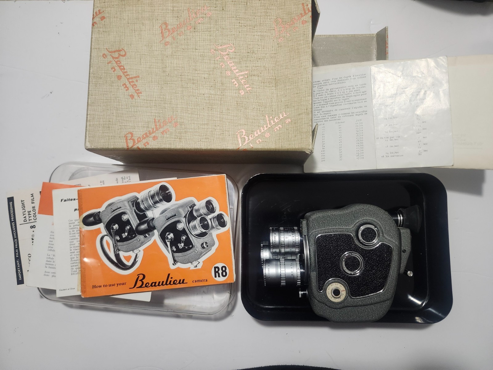 beaulieu tr8 cinema camera