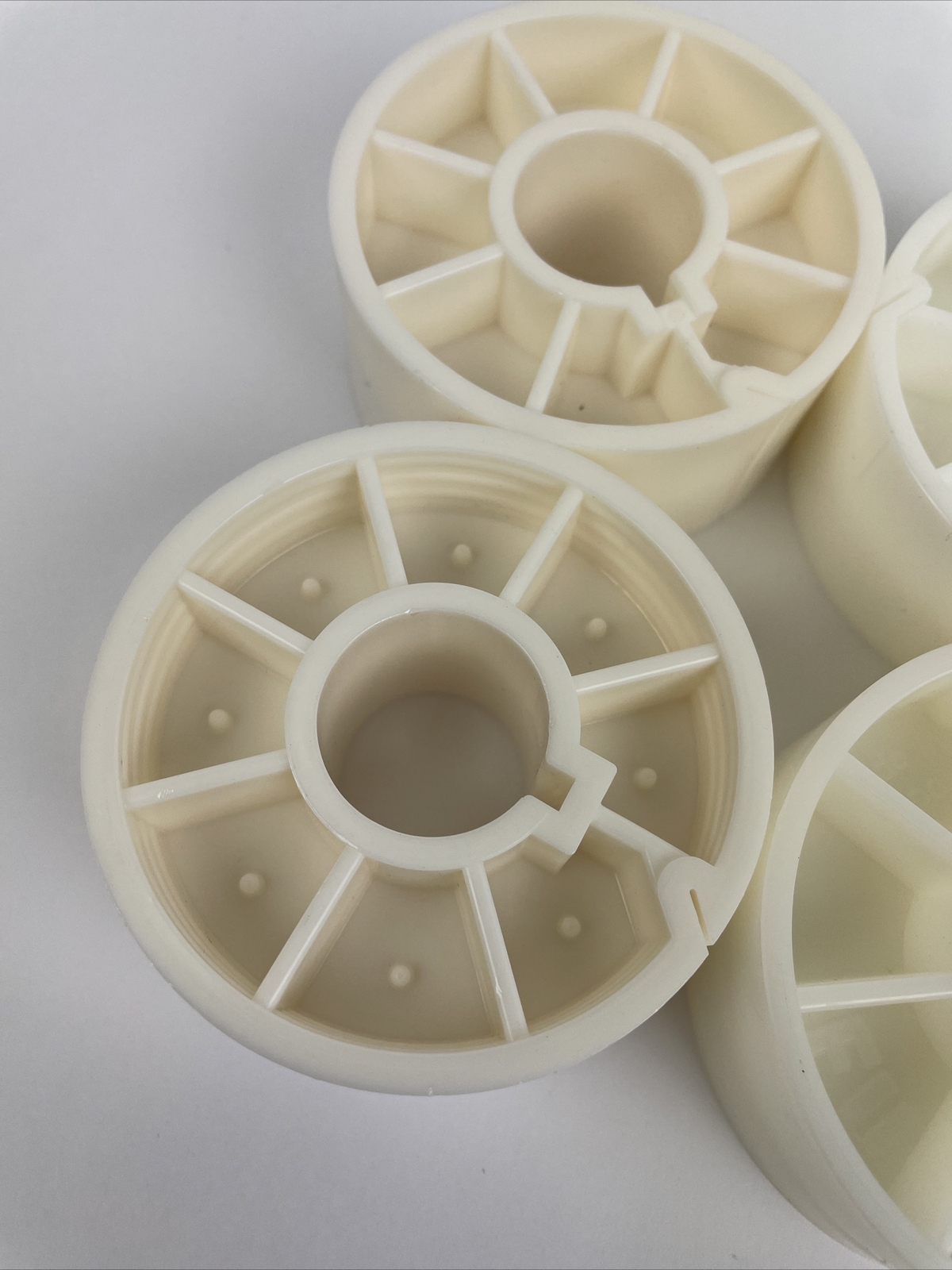 Lot of 10 Hollywood Universal Studios 35mm 3″ Diameter Film Core Take-Up Spool