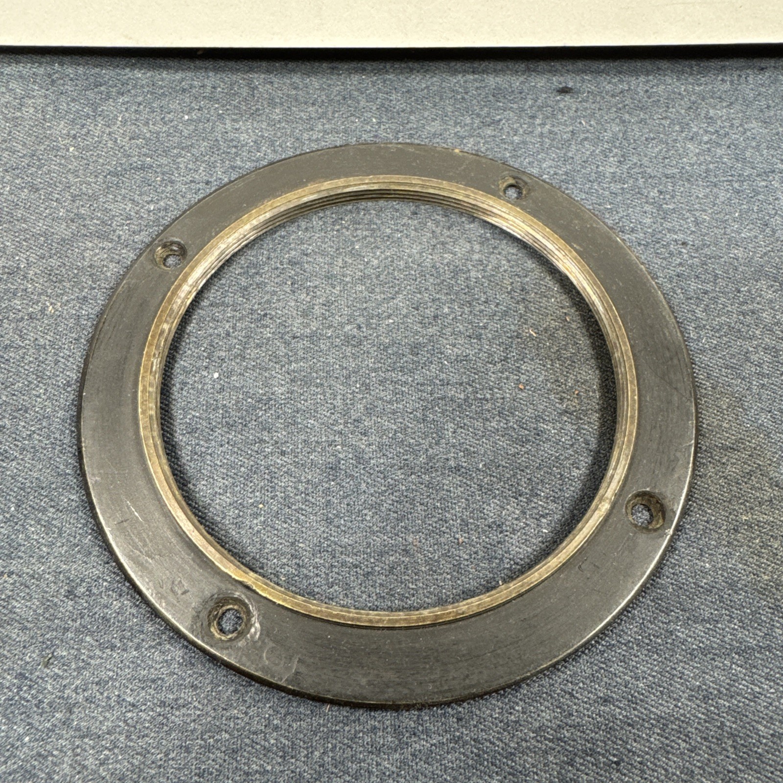 69mm Mounting Flange For Antique Brass Lens and Wood Camera – 3