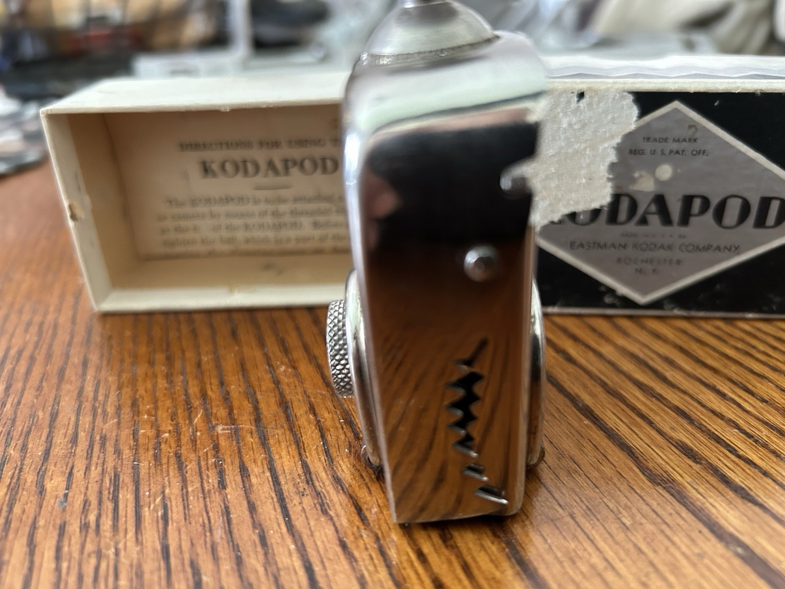 Kodak Kodapod Ball-Head Clamping Camera / Light Grip Vintage. Made in USA