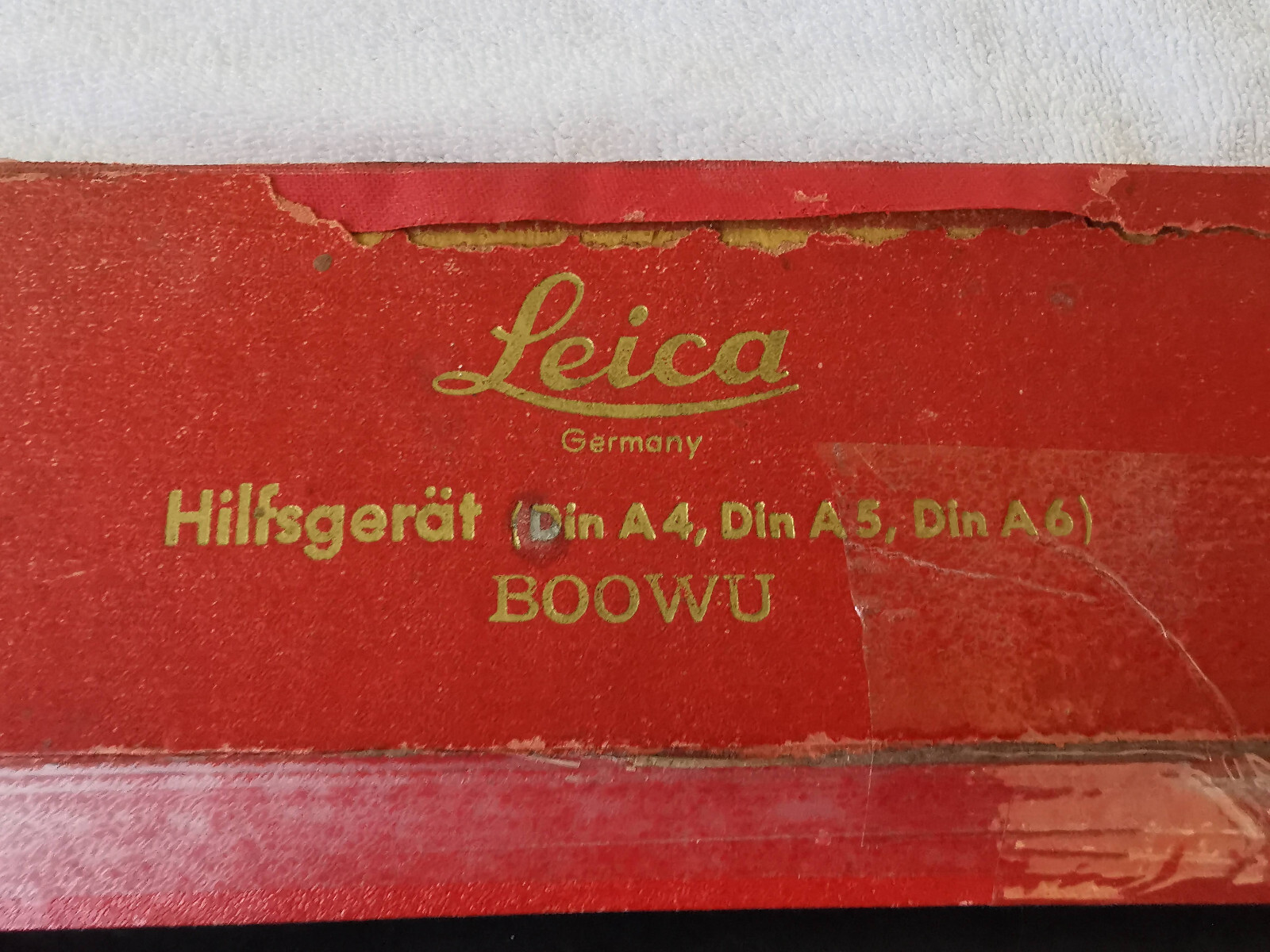 NOS Vintage Leica Leitz Wetzlar BOOWU CopyStand Attachments Macro Microscope