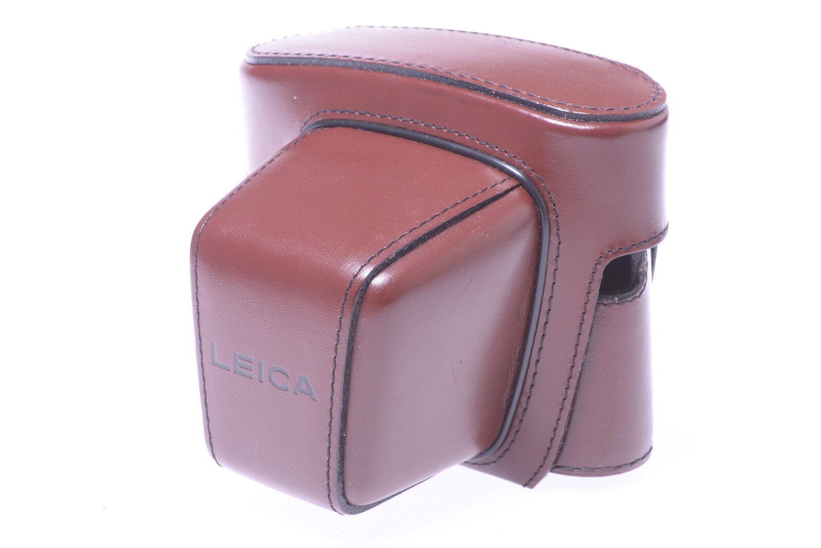✅ LEICA R R3 *MINT* GENUINE BURGUNDY CAMERA CASE FOR 35MM, 50MM LENSES