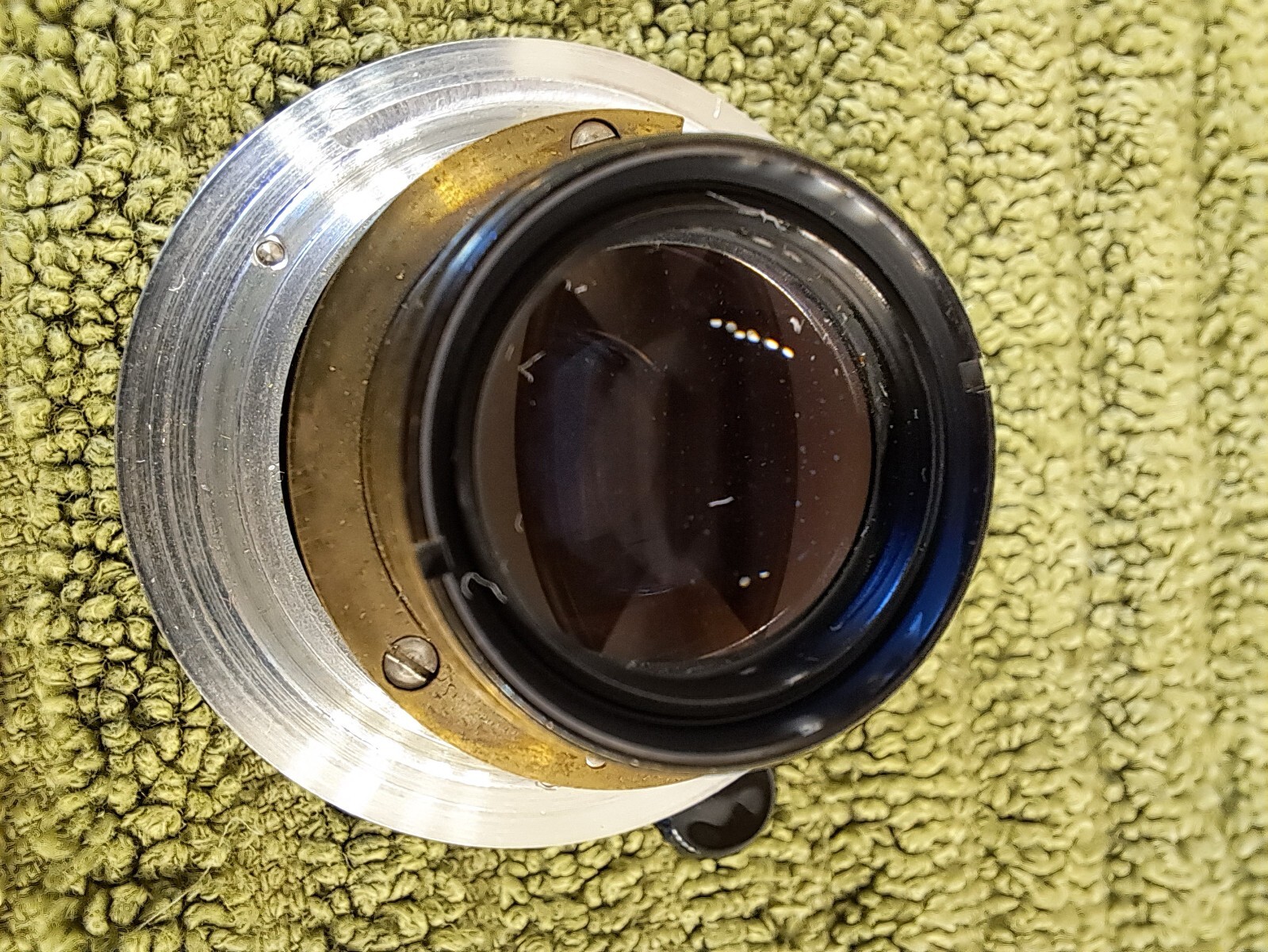 Schneider-Kreuznach BRAUN-Xenar f2.8/50R Compur Lens Front Part Only – Germany