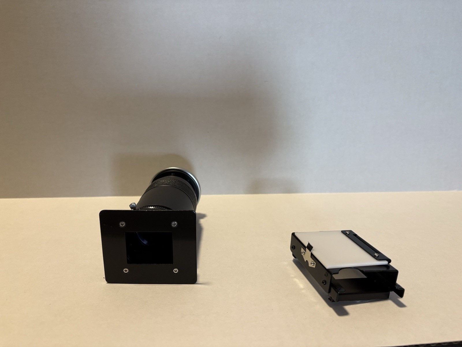 NOS PRINZ ZOOM SLIDE DUPLICATOR WITH M42 SCREW MOUNT AND CANON FD MOUNT