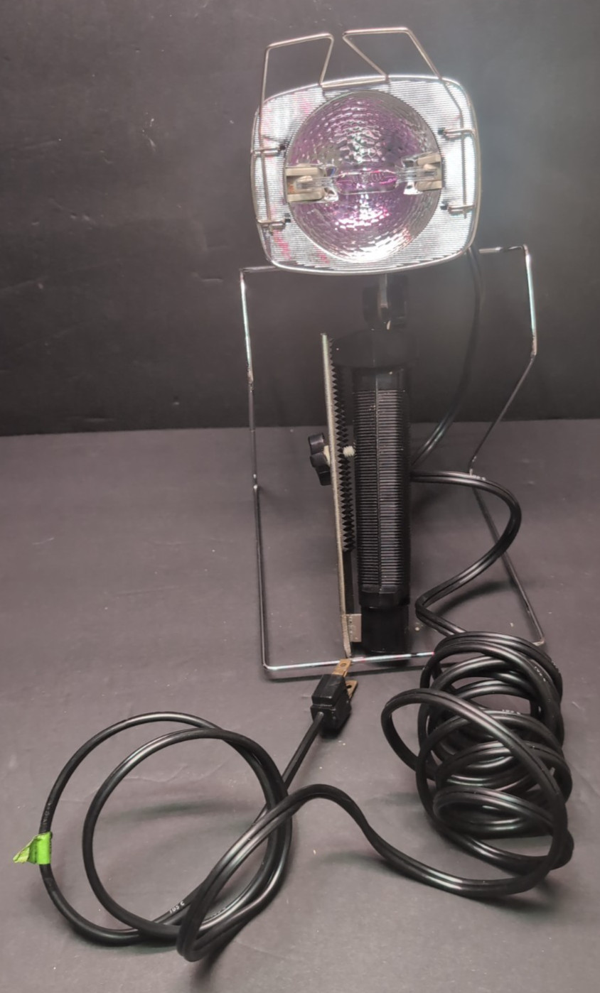 SYLVANIA SUN GUN II SG-55 Movie Lighting 1960s Vintage TESTED WORKS