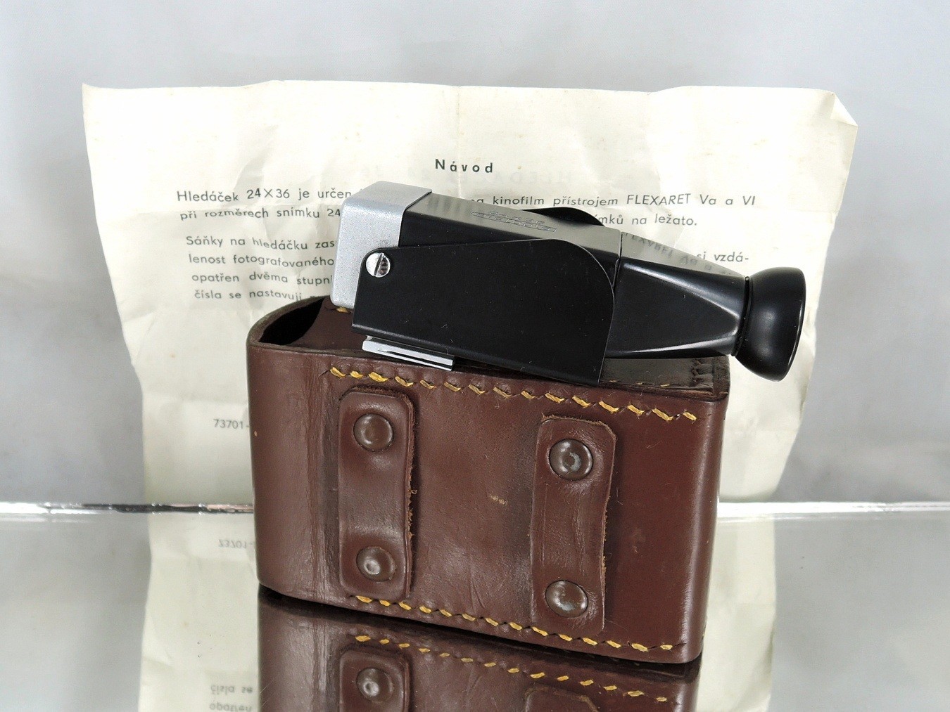 Viewfinder Flexaret Meopta genuine accessories gray 24×36 CLA VERY GOOD