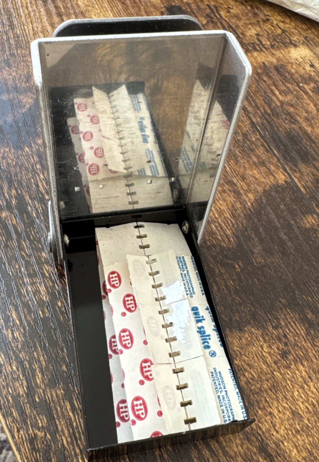 Vintage Kent Movie Film Splicer with HP Tape Splices – Japan