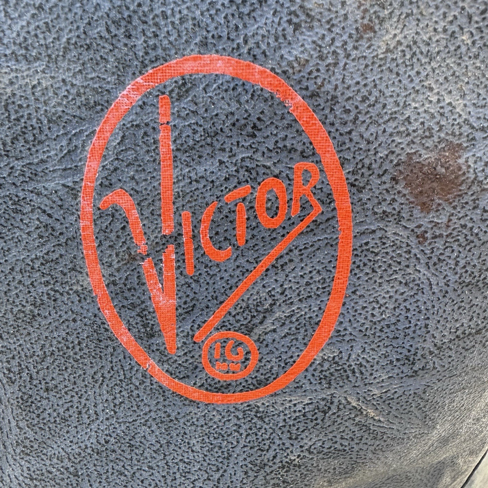 Vintage Victor 16mm Film Projector Vinyl Dust Cover Blue