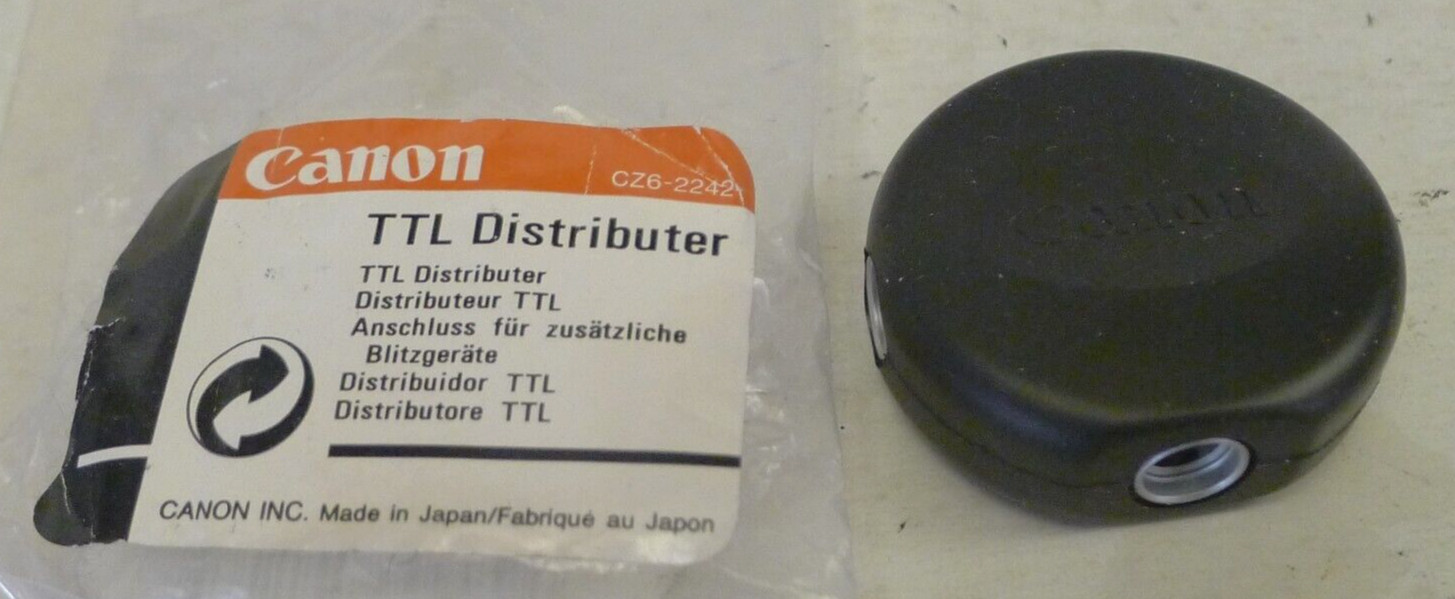 Canon TTL Distributer CZ6-2242 With Bag – Made in Japan – Never Used