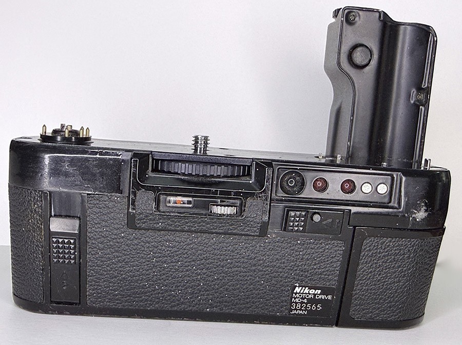 Nikon MA-4 AC/DC Converter + MD-4 Motor Drive Set for F3 / F3HP w/ MC-12A Remote