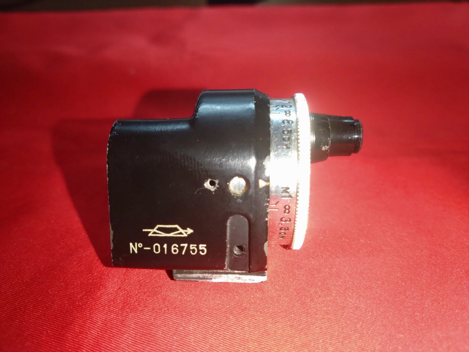Russian USSR Universal turret viewfinder 28-135 mm for RF camera Krasnogorsk
