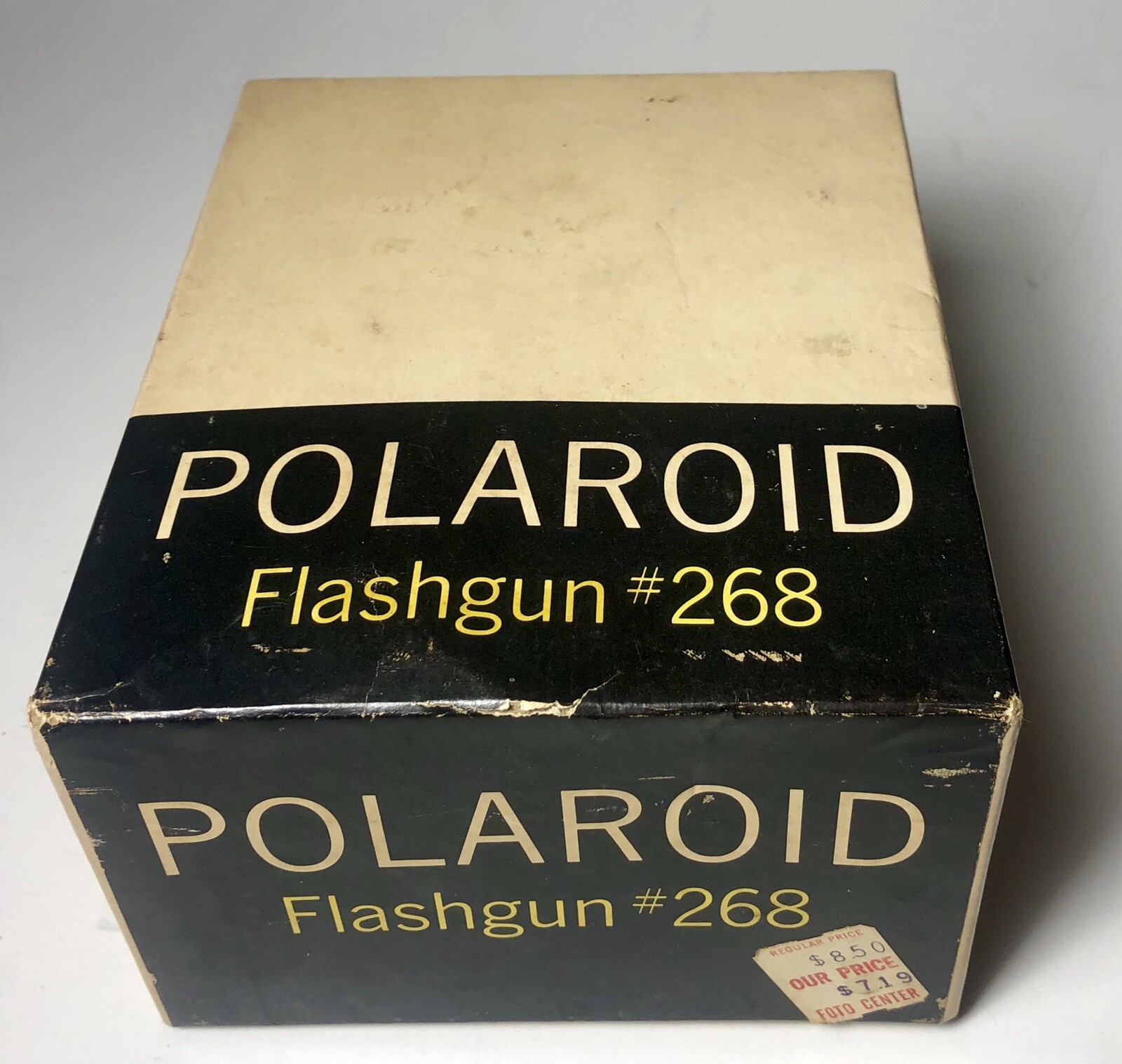 Vintage Polaroid Bundle 268 Flashgun w Box Polarcolor Print Mounts Instructions