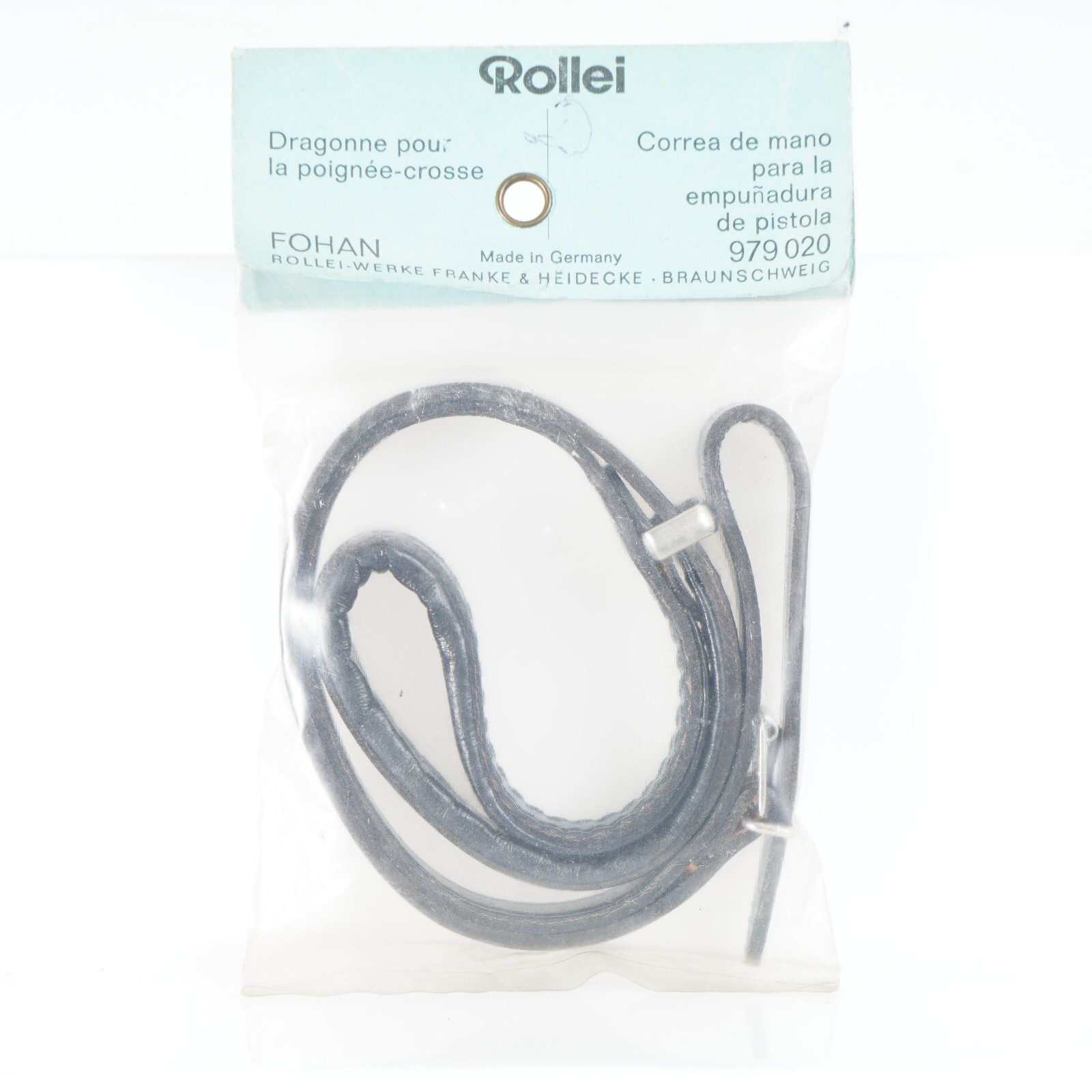 :Rollei FOHAN (979 020) Leather Loop Strap for Pistol Grip – Sealed
