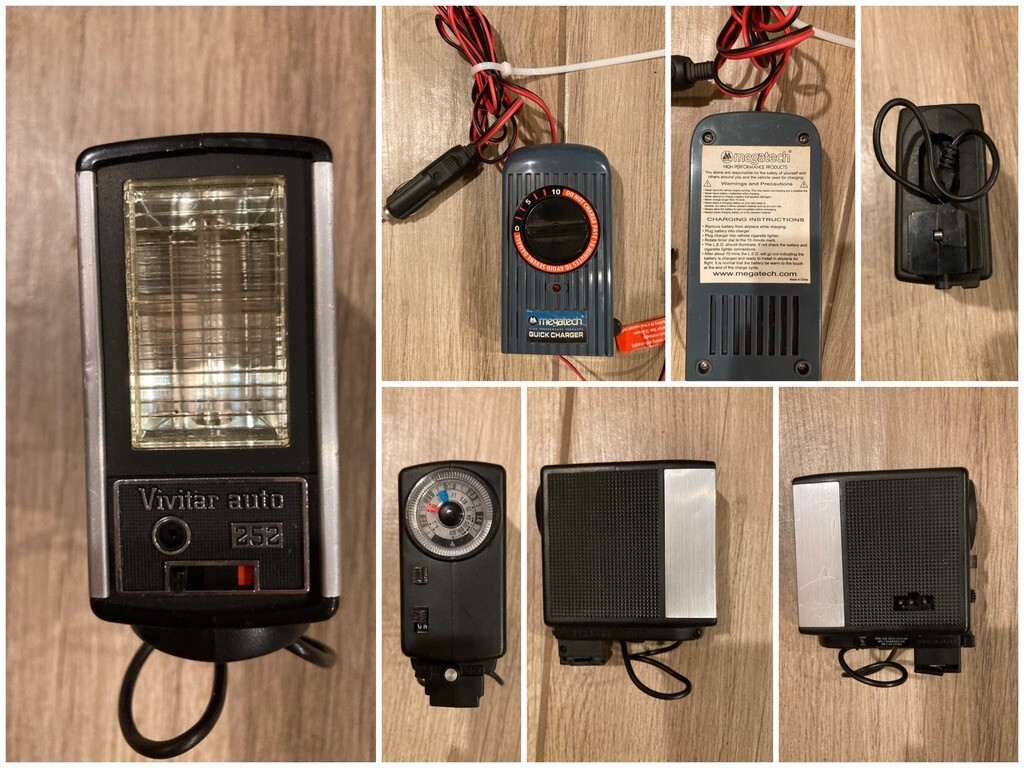 Lot Of Vintage Camera Photography Equipment | Kodak |Vivitar |Nikon |Walz |Lifa