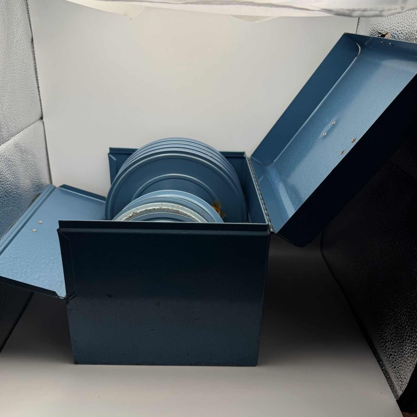 Vintage Super 8 Film Reels + Metal Storage Case – Home Movie Cans