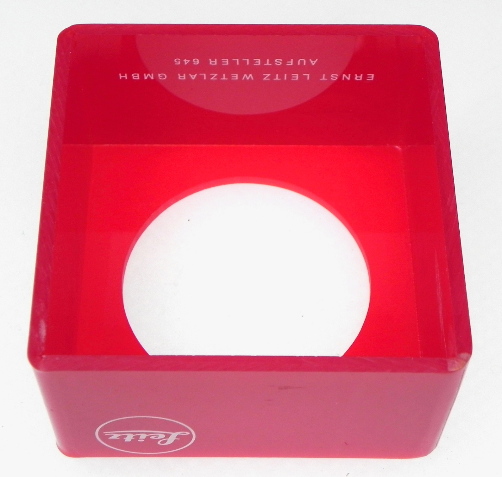 Vintage Red Leica R Lens Display Stand #2