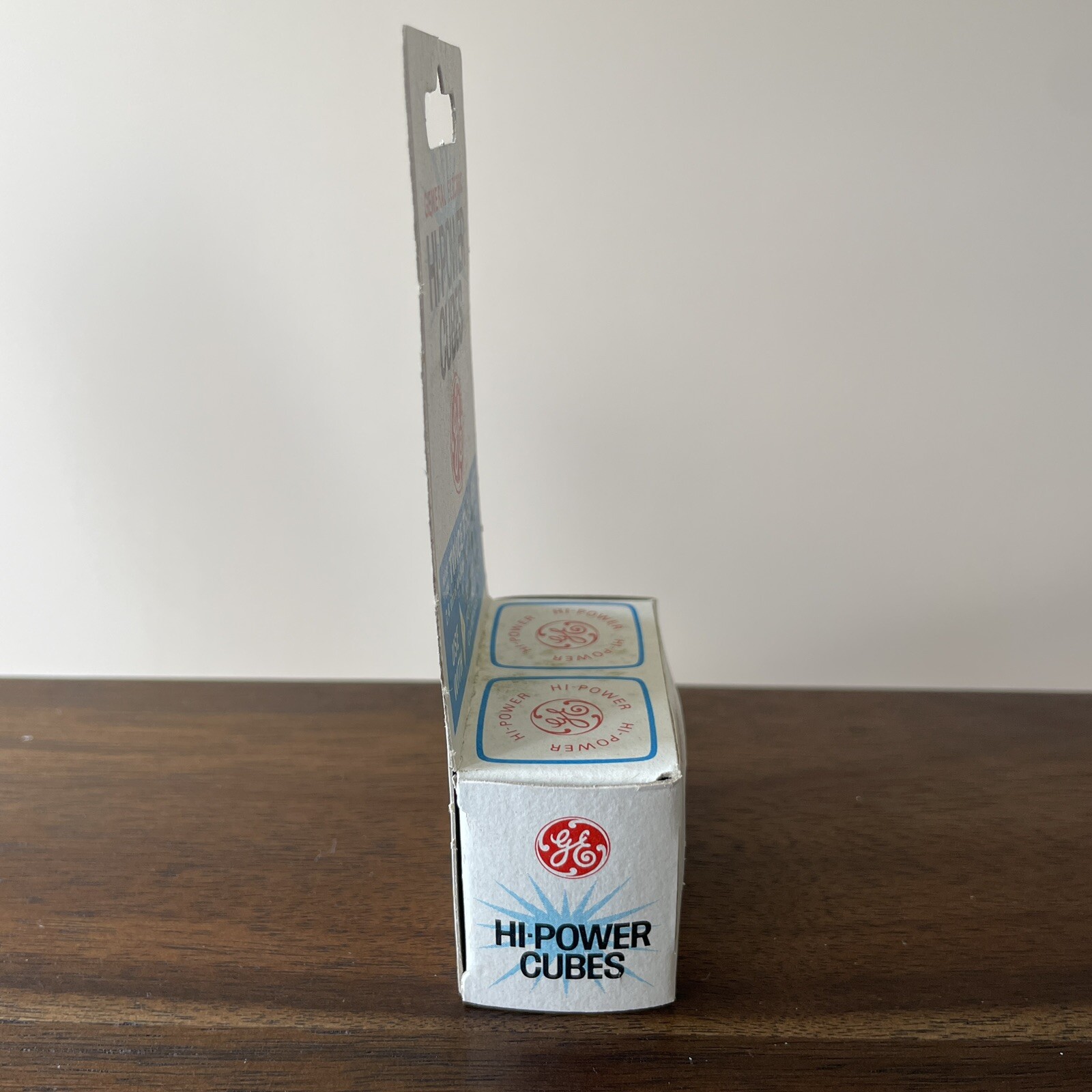 General Electric GE Vintage HI POWER CUBES Flash Camera Cubes – LOT OF 4 PACKS