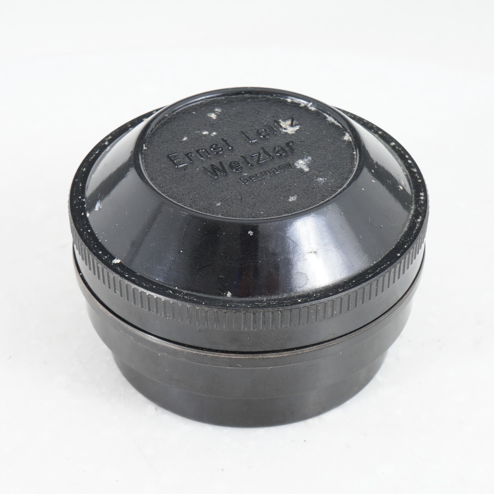 :Leica Leitz Black Bakelite Lens Case for 3.5cm (35mm) f/3.5 Summaron L39