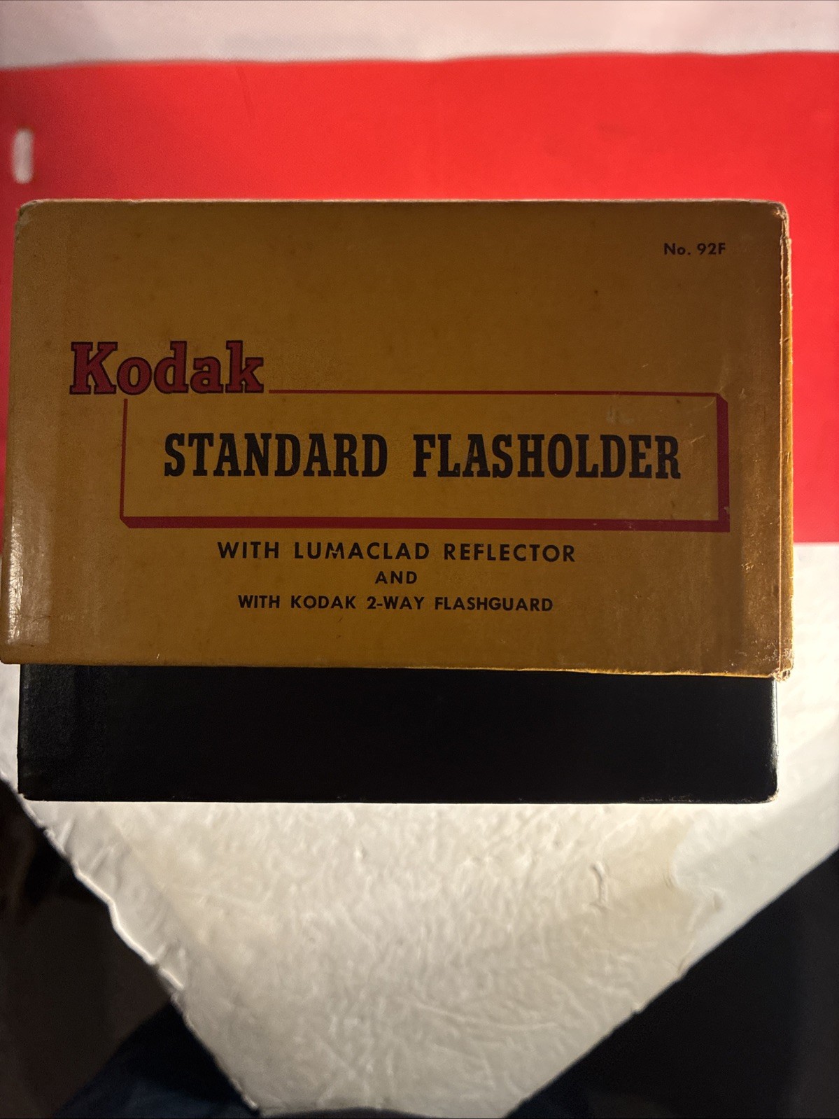 Vintage Kodak Standard Flasholder With Original Box. With Accessories No. 92F