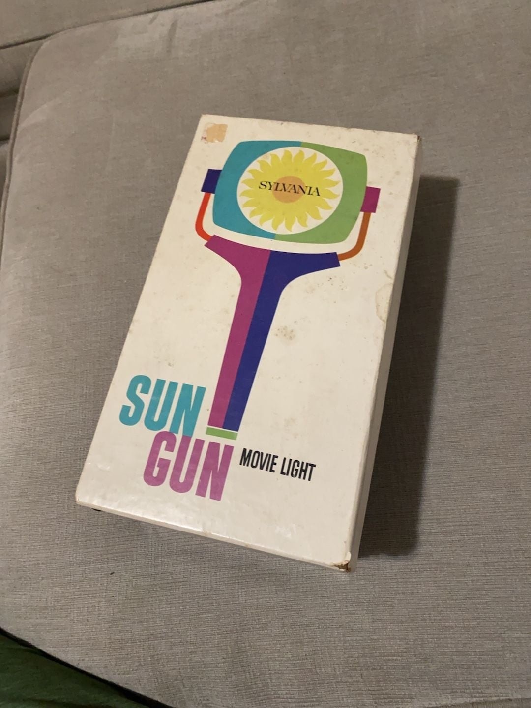 Vintage Sylvania Sun Gun Movie Light Model SG-50 with Original Box
