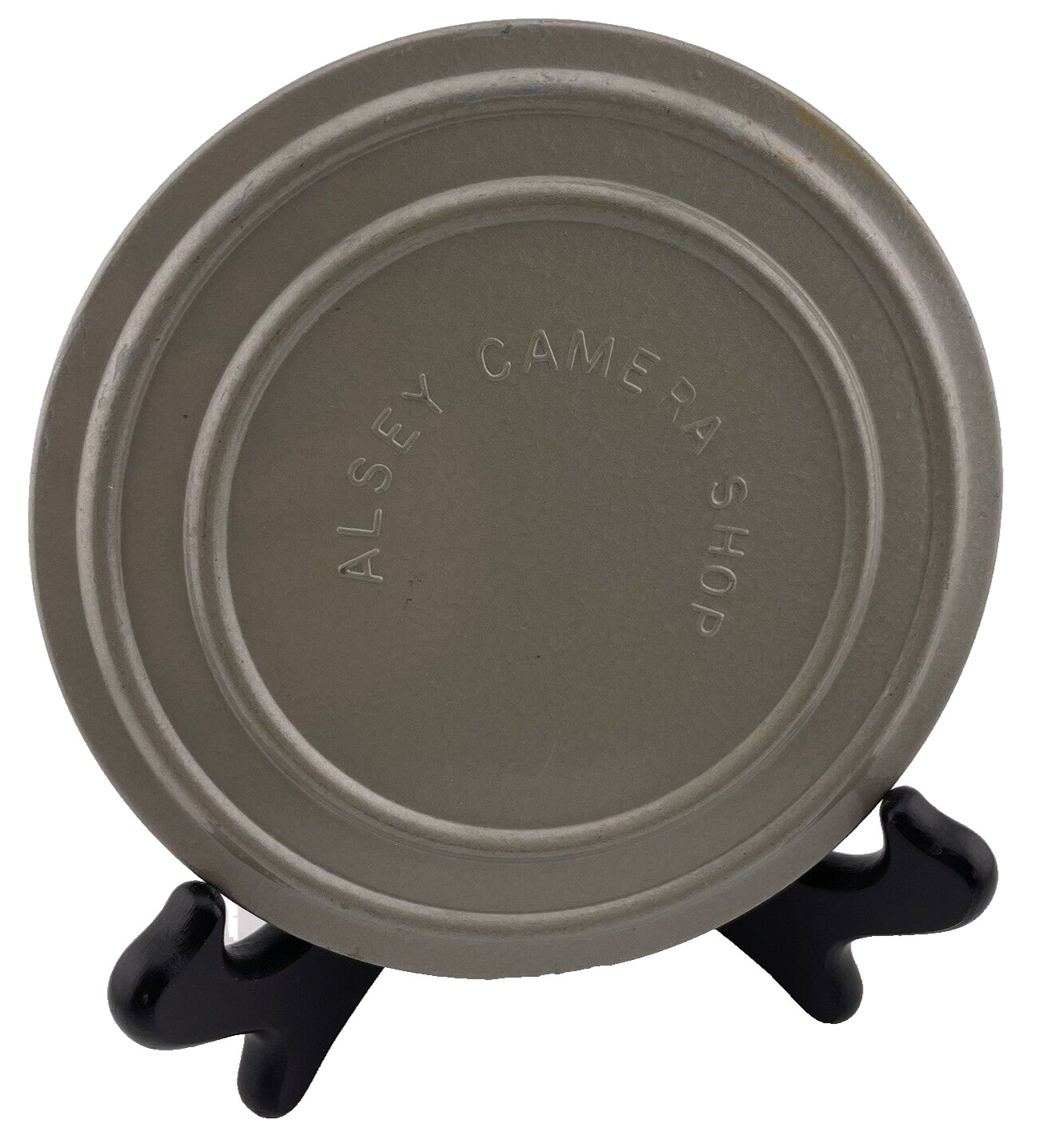 5″ Brown 200′ 8mm Film Take Up Reel Canister Embossed Alsey Camera Shop