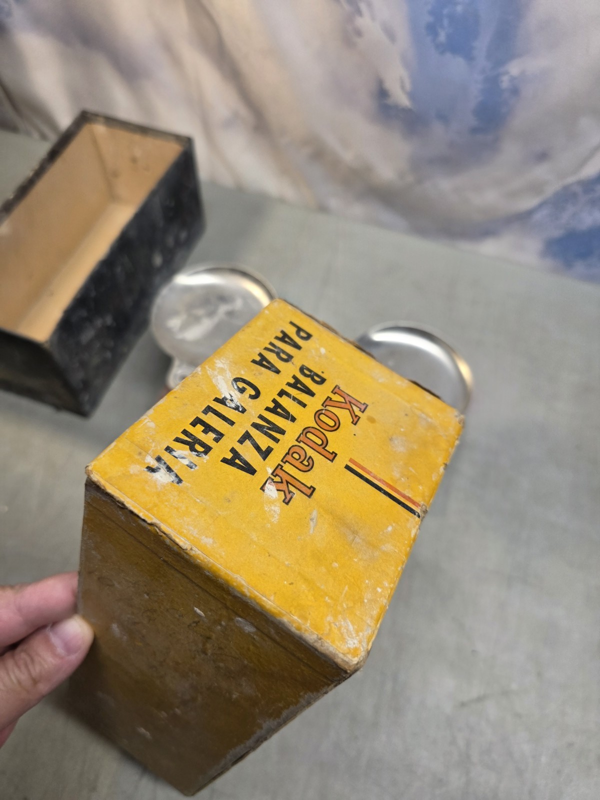 🔥 Antique Eastman Kodak Photographic Balance Scale W/ Box WW2 NEED CLEAN