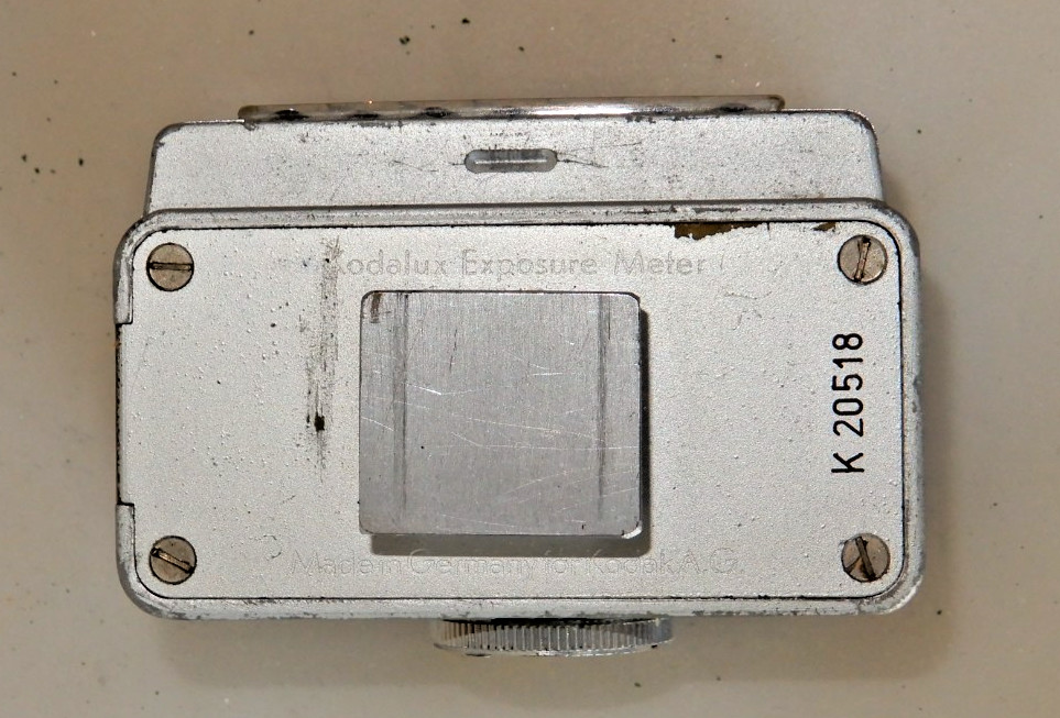 Kodalux Exposure Meter made in Germany c.1955 with Original Leather Case