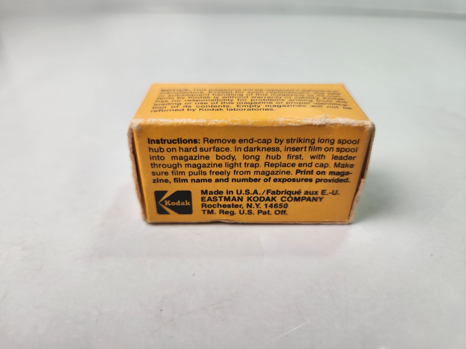 Vintage Kodak Snap-Cap 135 Magazine – New Old Stock