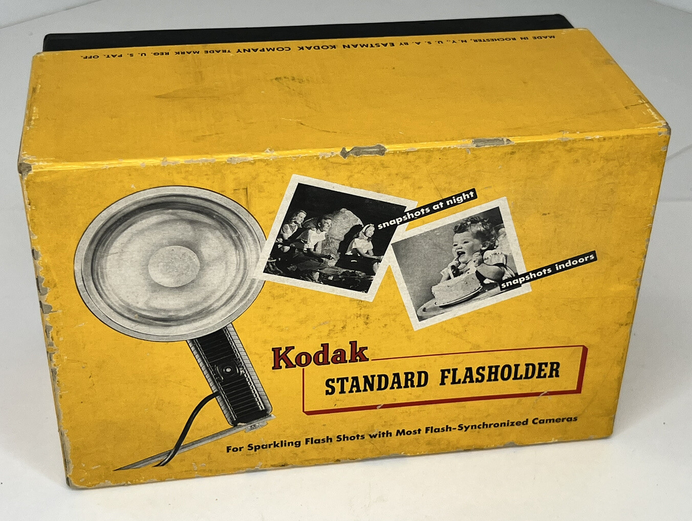 VINTAGE Kodak Standard Flasholder Flash w/Original Box