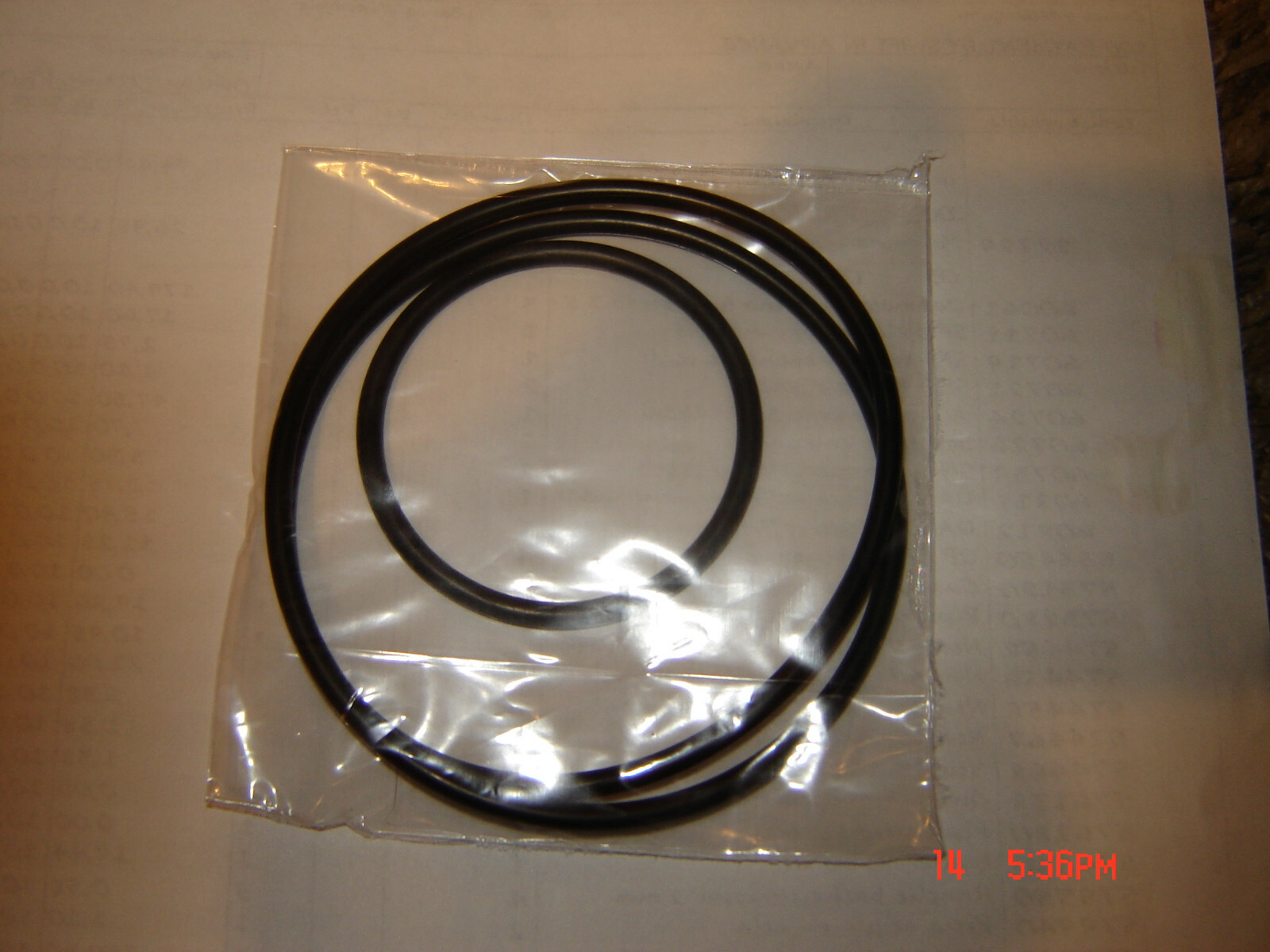 Elmo GP, GP-F, GP-E, GPE-SZ Projector Belts, 2 Belt Set. New