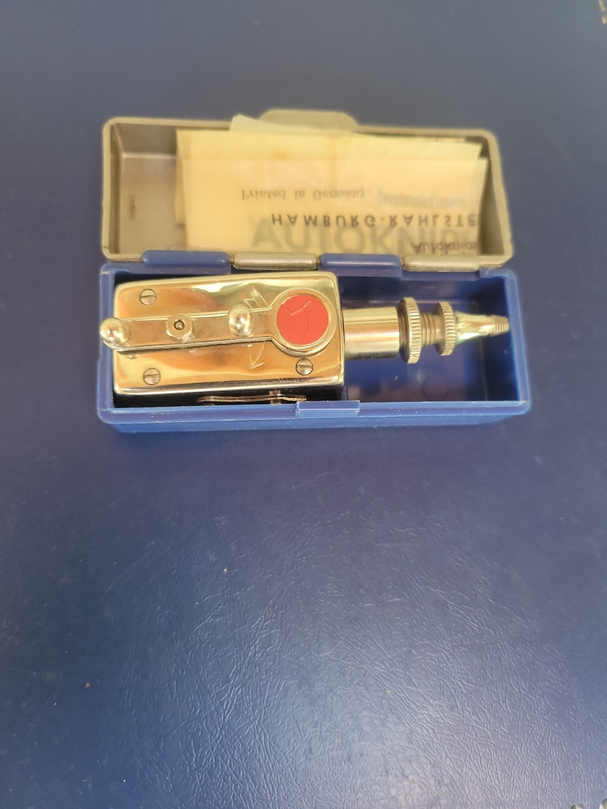 Vintage Autoknips IV Camera Self Timer Release Made in Germany with Case