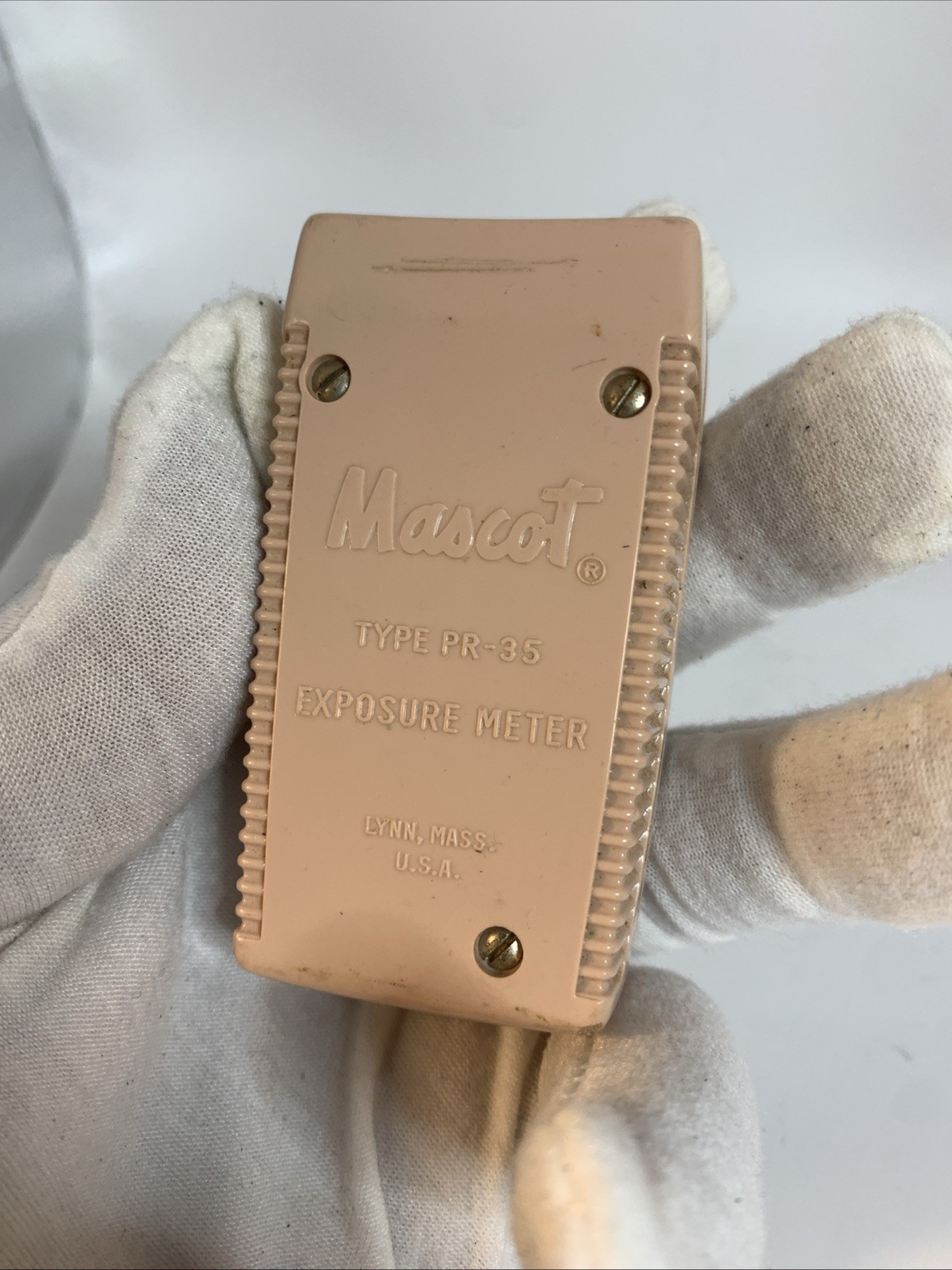 Vintage 1957 General Electric GE Mascot II Exposure Meter Type PR-35 & Case