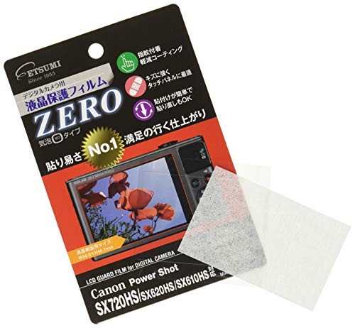 Etsumi ZERO LCD Protective Film for Canon SX720HS/SX620HS/SX610HS (VE-7386)from