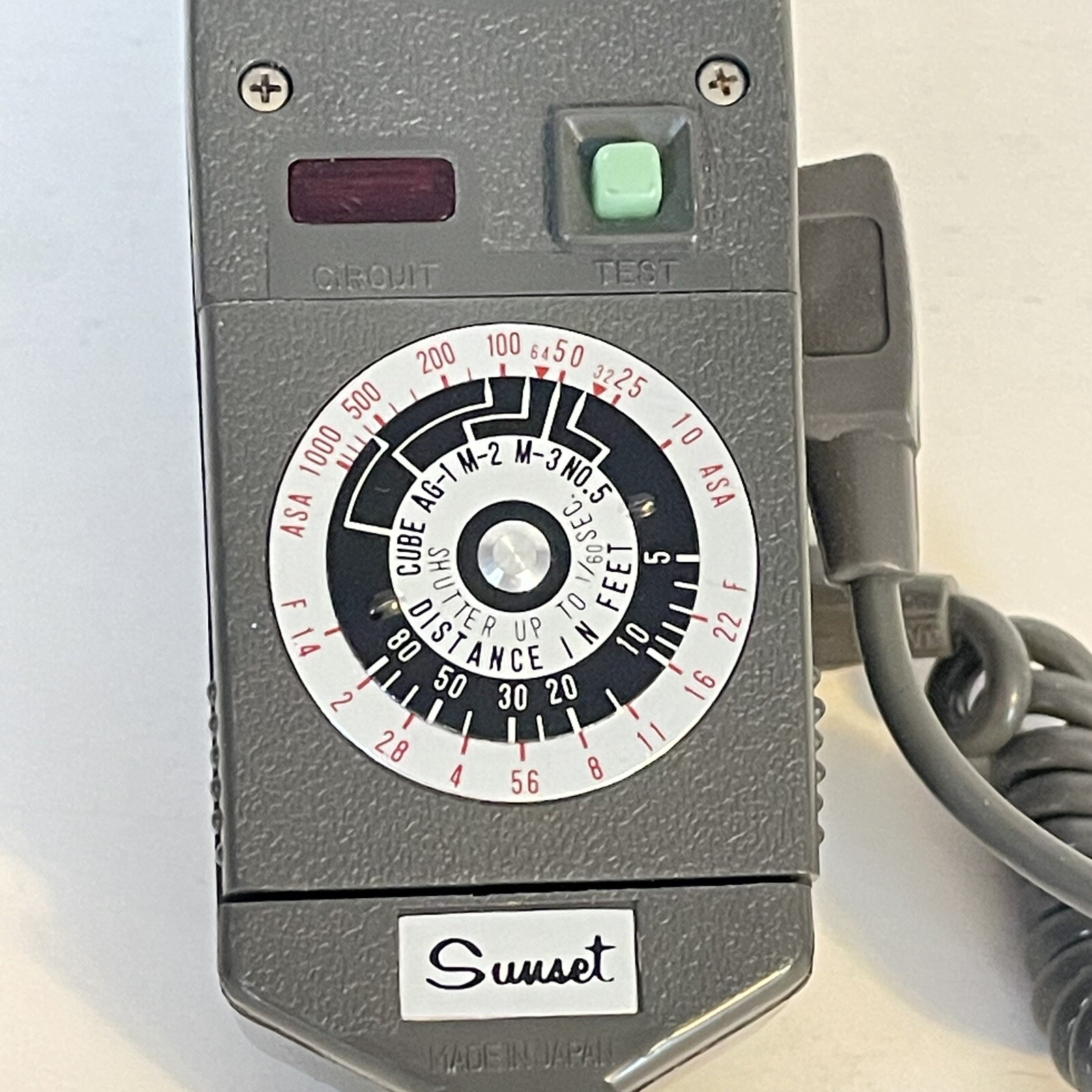 Vintage Sunset Folding Pocket Camera Flash Photography