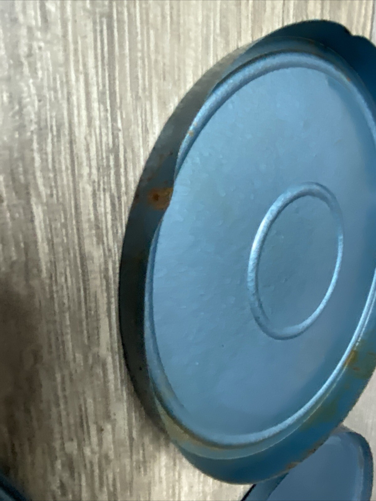 VTG Compco Corp Blue Film Reel With Can Metal Chicago 8mm 400 Feet AMC K-Mart