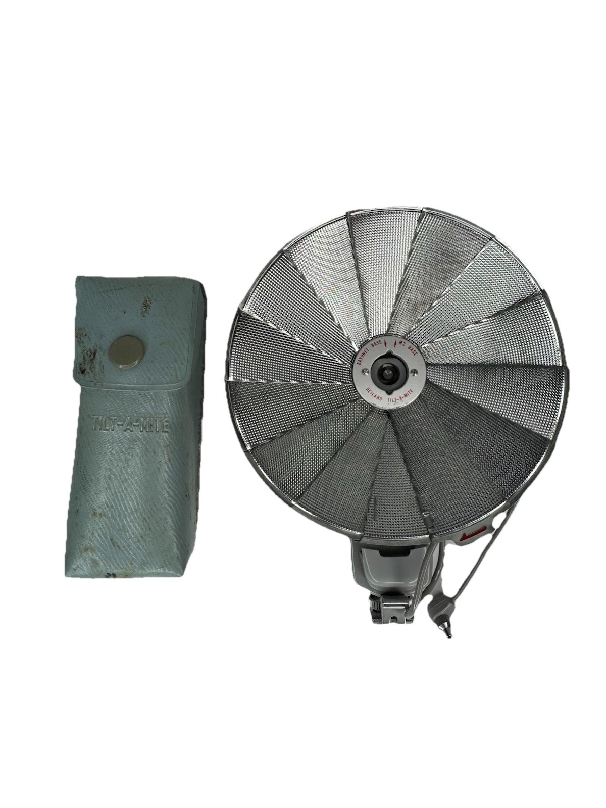 Honeywell Heiland Tilt-A-Mite Folding Fan Flash Original & Adjustable L Bracket